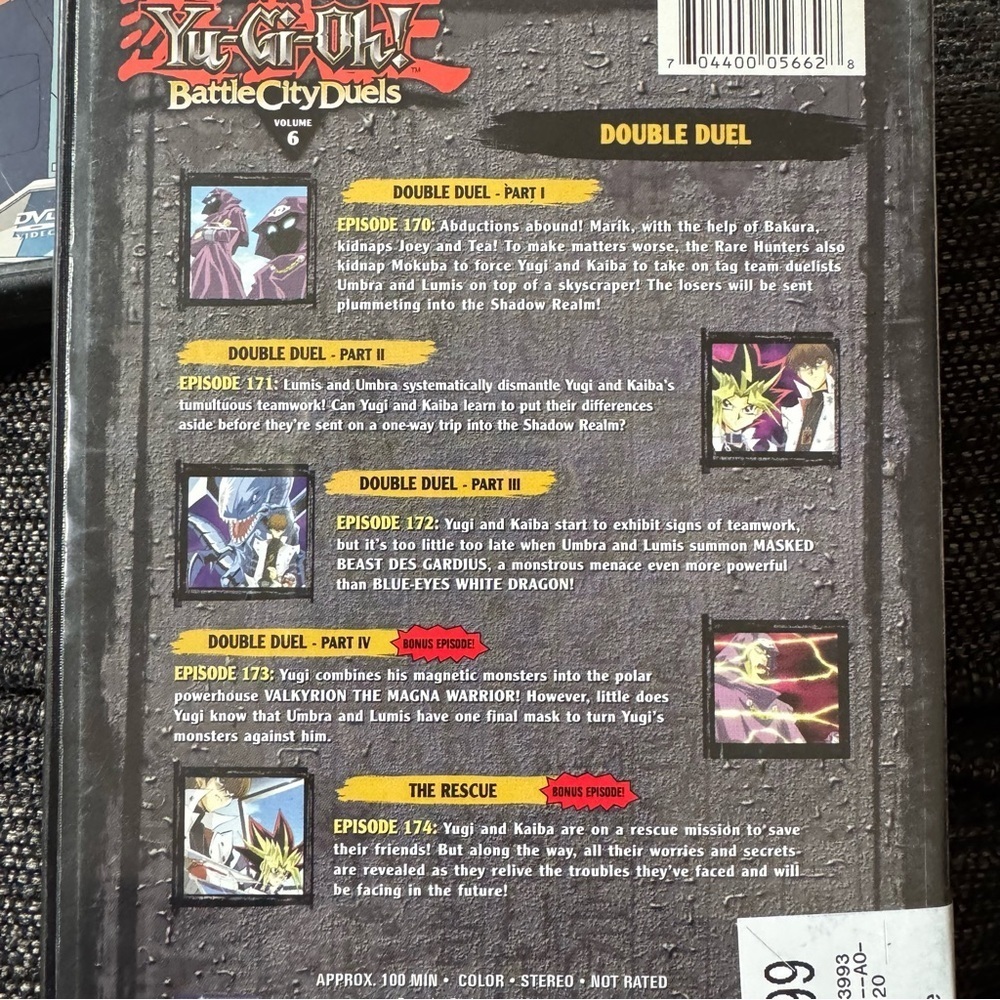 Yu-Gi-Oh! Battle City Duels DVD Set - Picture 2 of 10